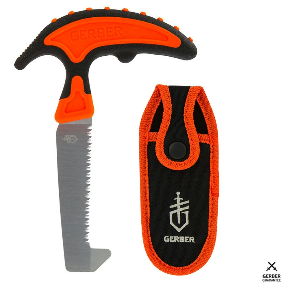 New Gerber Vital Pack Saw + Sheath | Orange