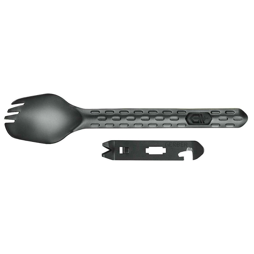 Gerber Devour Spork Camping Fishing Hiking Utencil | Black Oynx 31003419