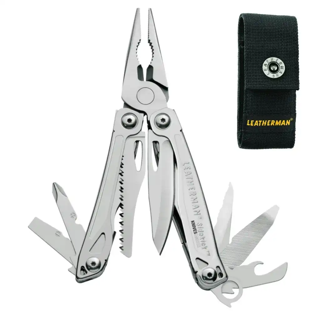 Leatherman Sidekick Stainless Multi Tool & Nylon Sheath