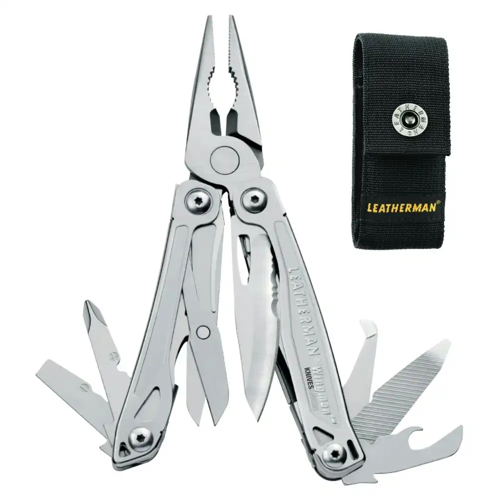 Leatherman Wingman Stainless Steel Multi Tool & Nylon Sheath