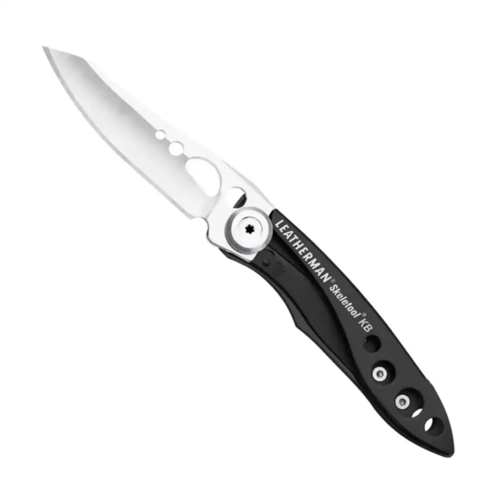 Leatherman Skeletool KB Folding Knife Plain Blade | Black