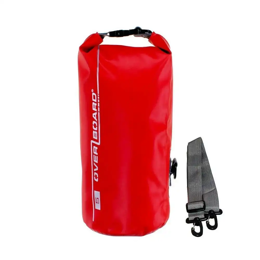 Overboard Waterproof Dry Bag 5 Litre Floating Sack Red | Waterproof Dry Tube AOB1001R