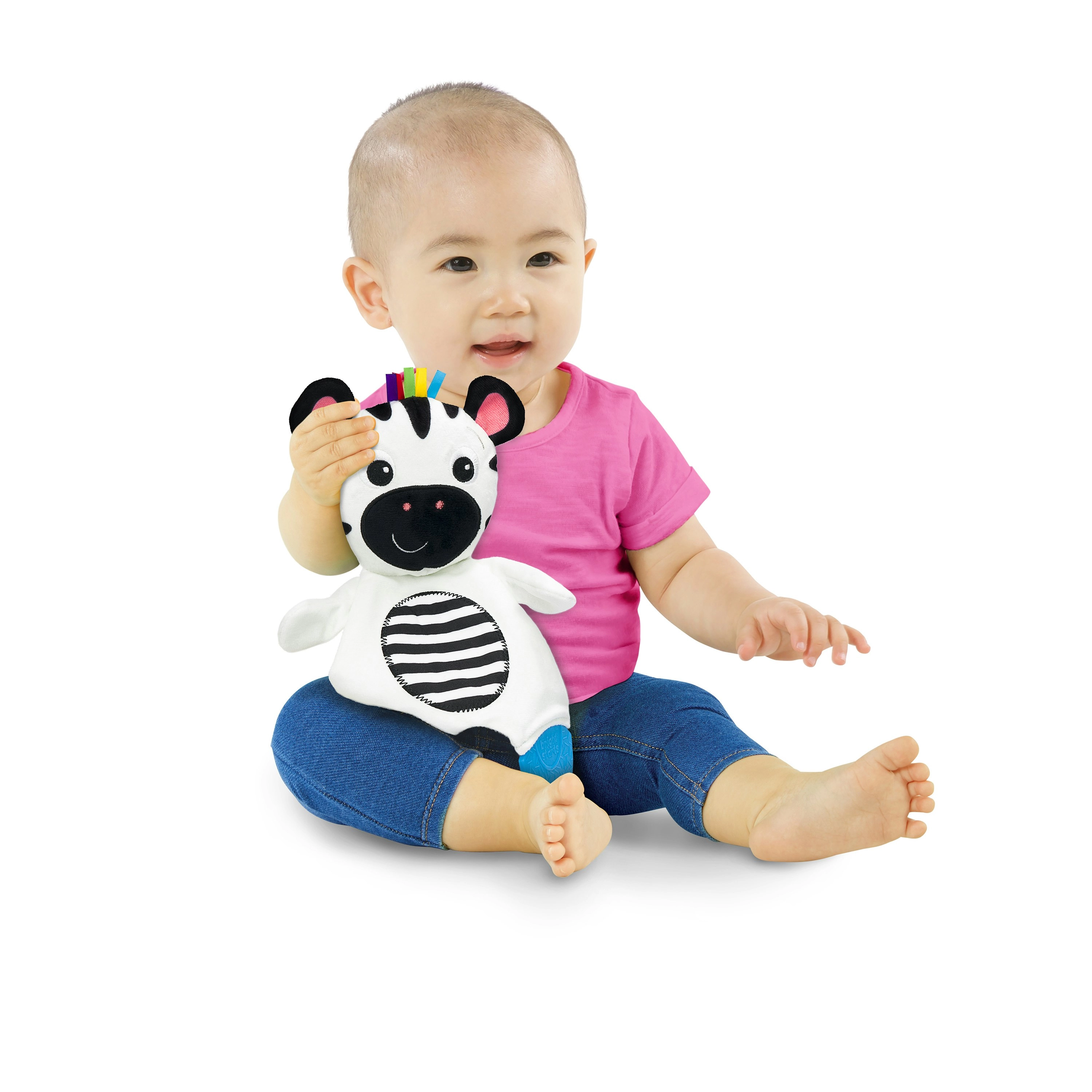 Zen the Zebra Sensory Plush Teether