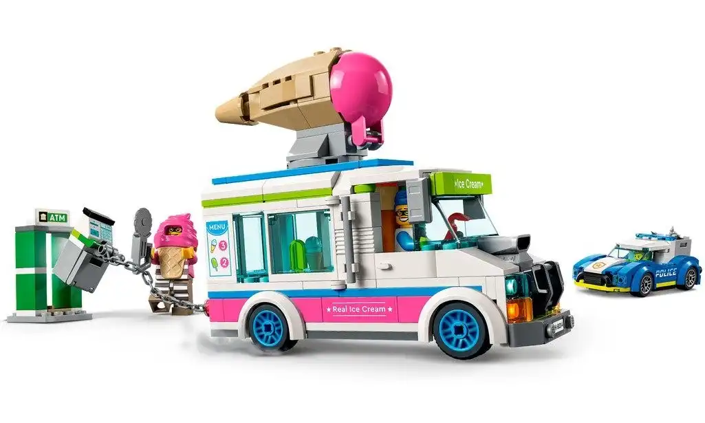 LEGO City Ice Cream Truck Police Chase 60314