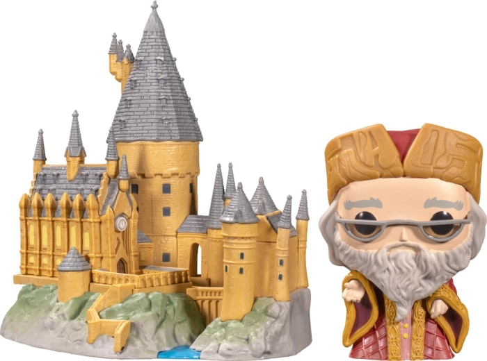 POP! Vinyl Town: Harry Potter - Hogwarts with Albus Dumbledore!