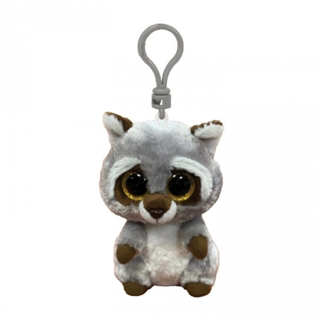 Beanie Boos Clip Oakie Raccoon