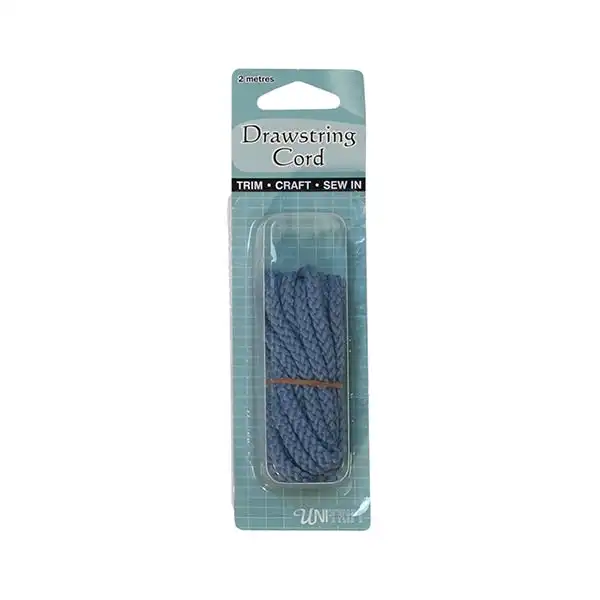 Unitrim Drawstring Cord, Indigo- 2m