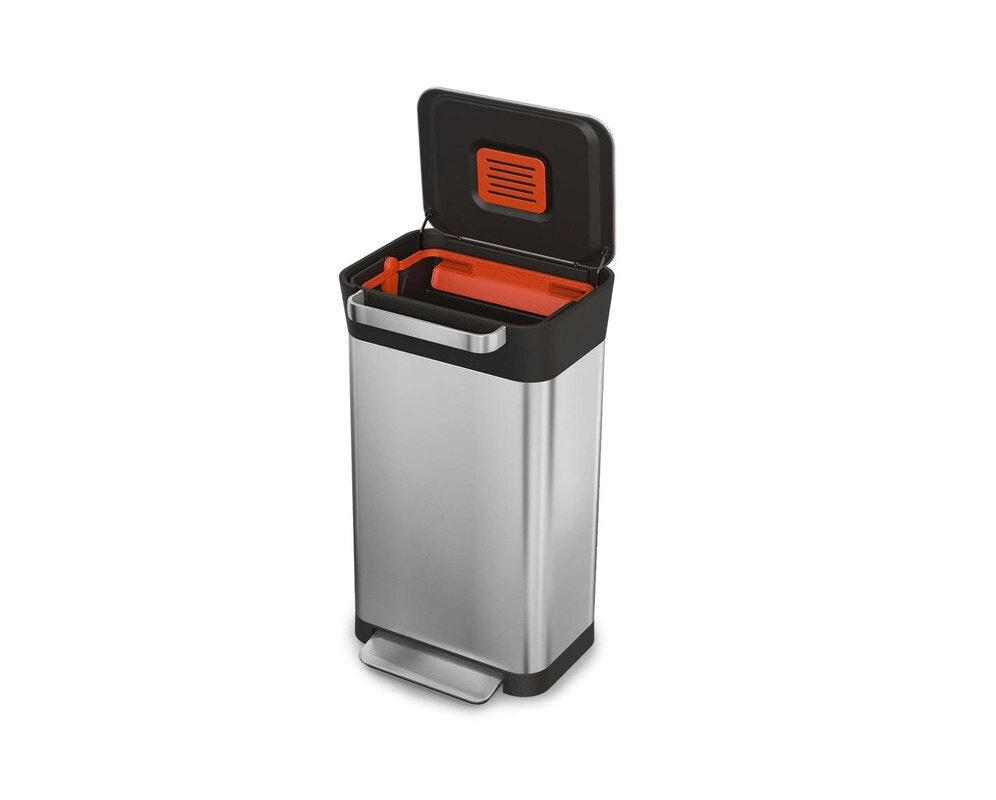 Joseph Joseph Titan 30L Stainless Steel Trash Bin