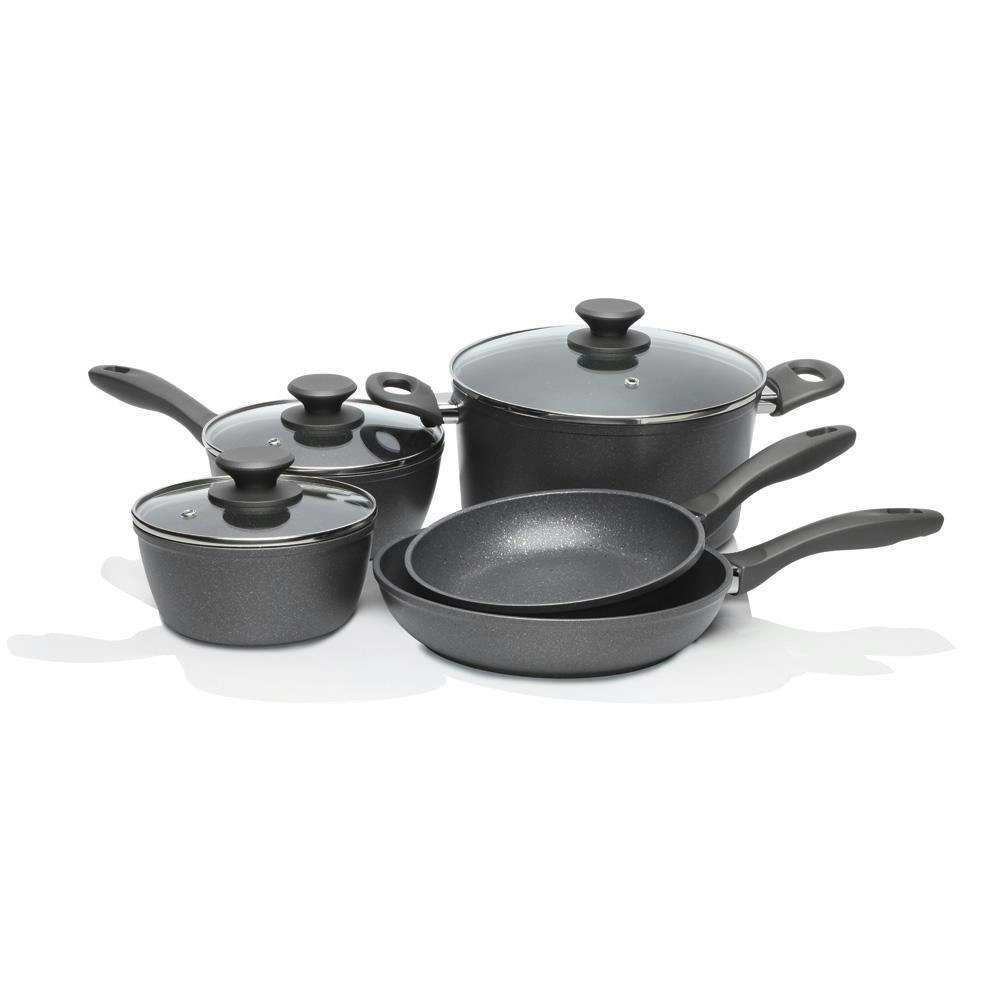 Stanley Rogers Quartz Stone Advanced 5-Piece Cookware Set