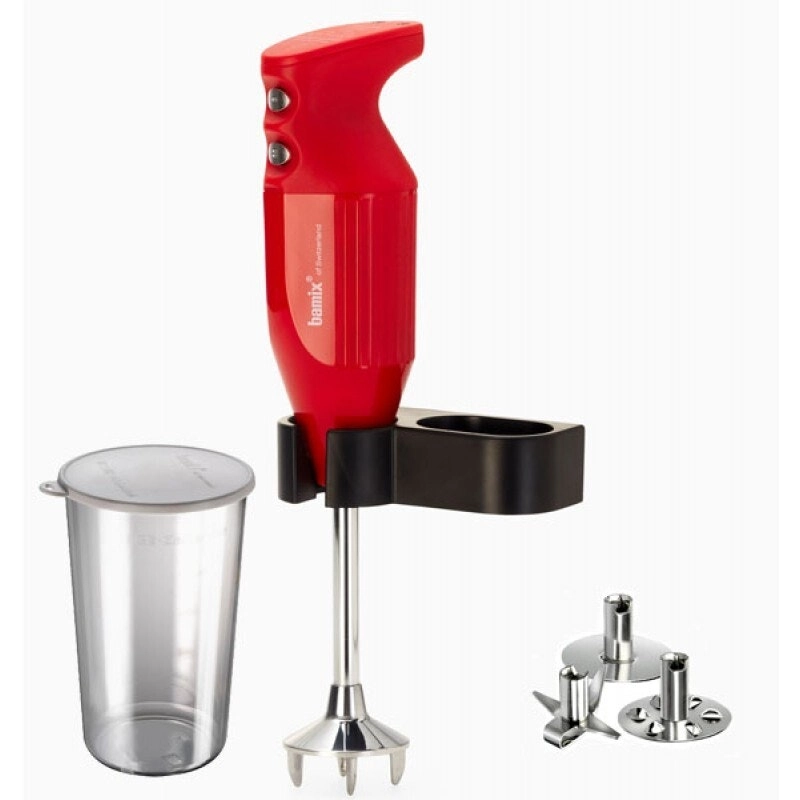 Bamix Mono Immersion Blender 140W Red