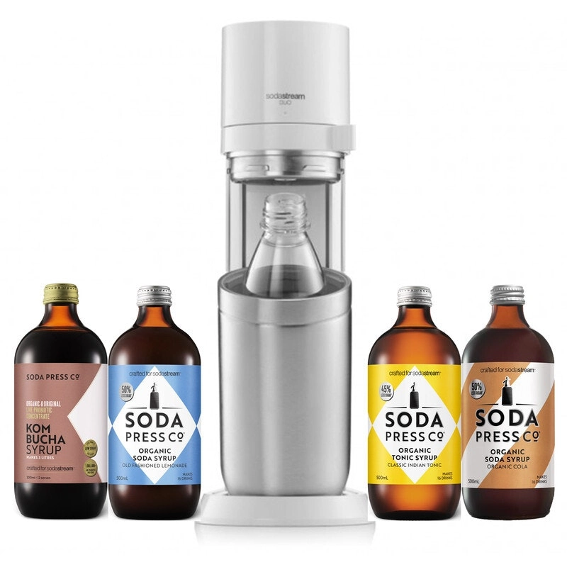 SodaStream DUO with Flavours - White