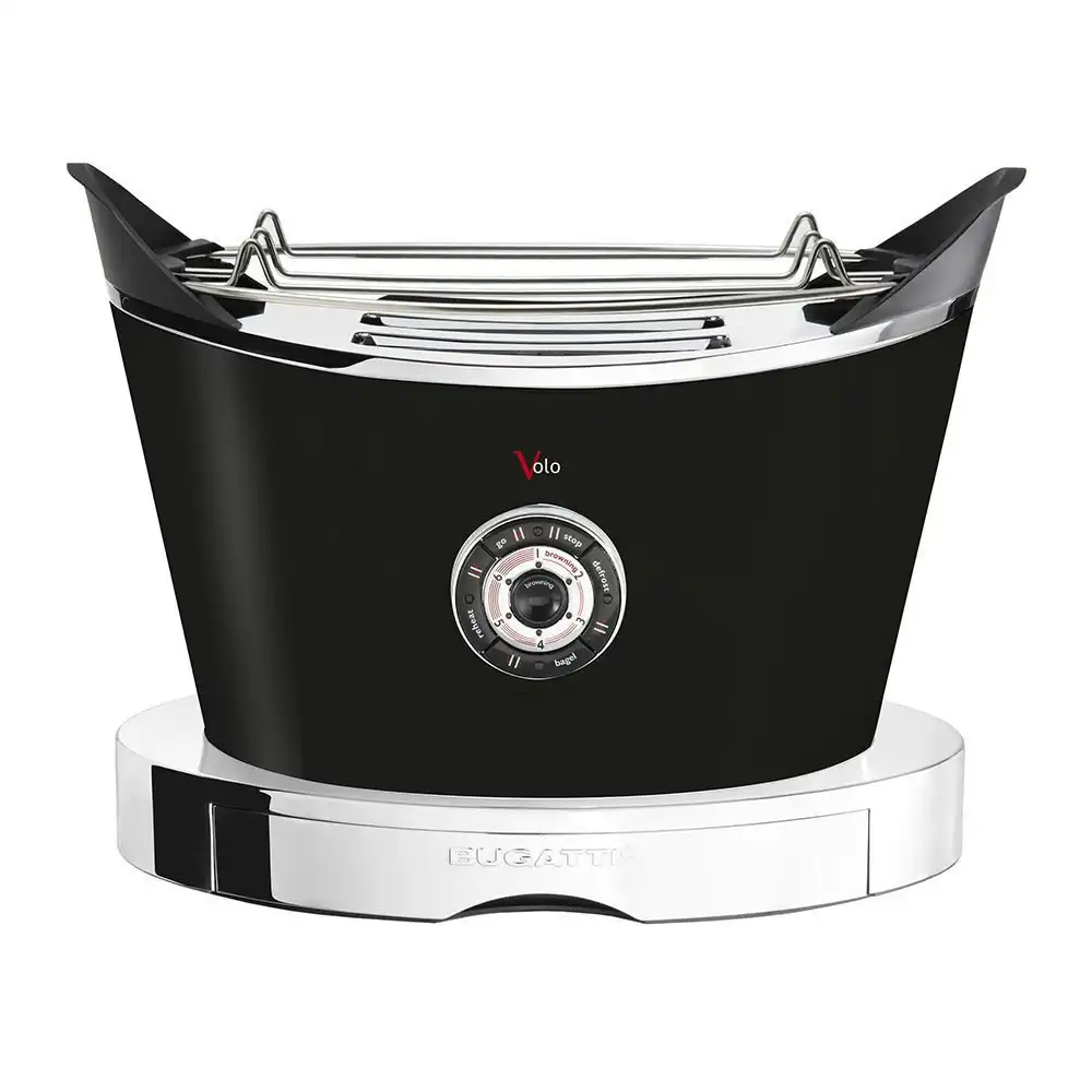 Bugatti Volo 2-Slice Toaster- Matte Black