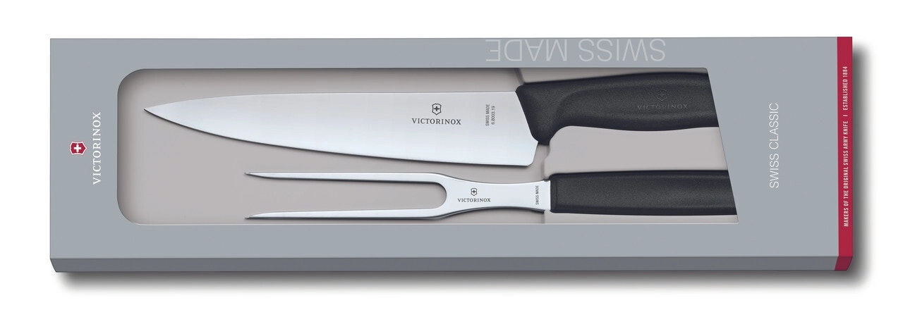 Victorinox Carving Set Classic 2-piece - Black