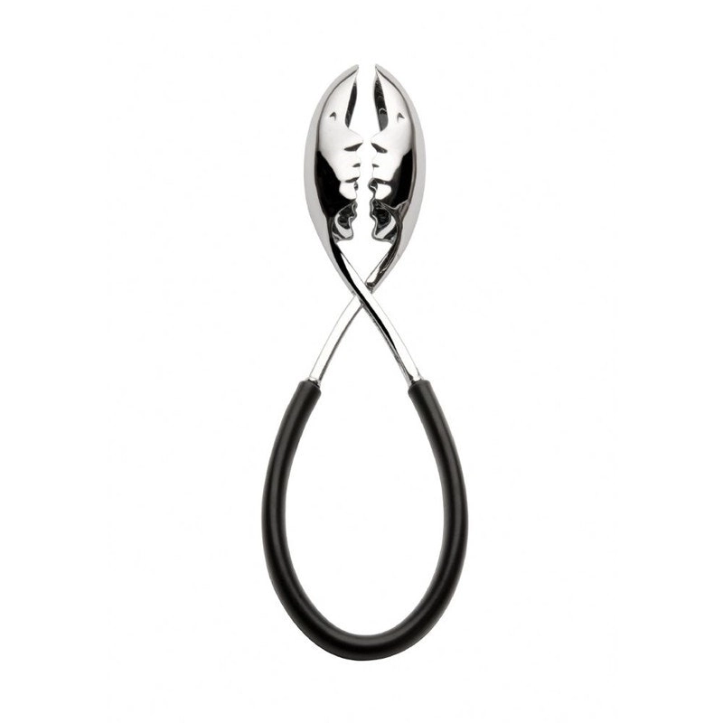 Bugatti Kiss Salad Tongs - Black