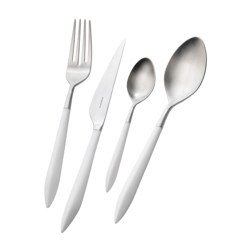 Bugatti Ares Cutlery Set 16-piece - White