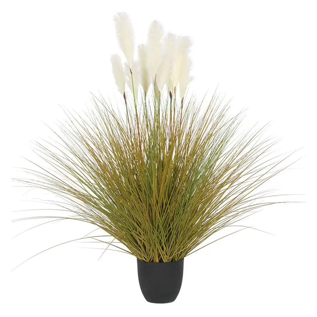 Soga 137cm Artificial Indoor Potted Reed Bulrush Grass Tree Fake Plant Simulation Decorative