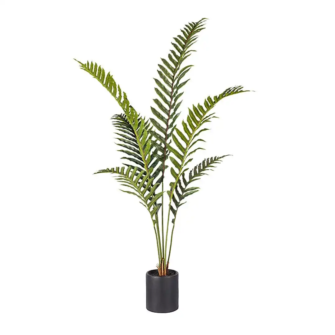 Soga 150cm Artificial Green Rogue Hares Foot Fern Tree Fake Tropical Indoor Plant Home Office Decor