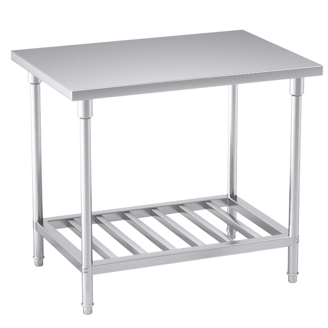 Soga Commercial Catering Kitchen Stainless Steel Prep Work Bench Table 100*70*85cm