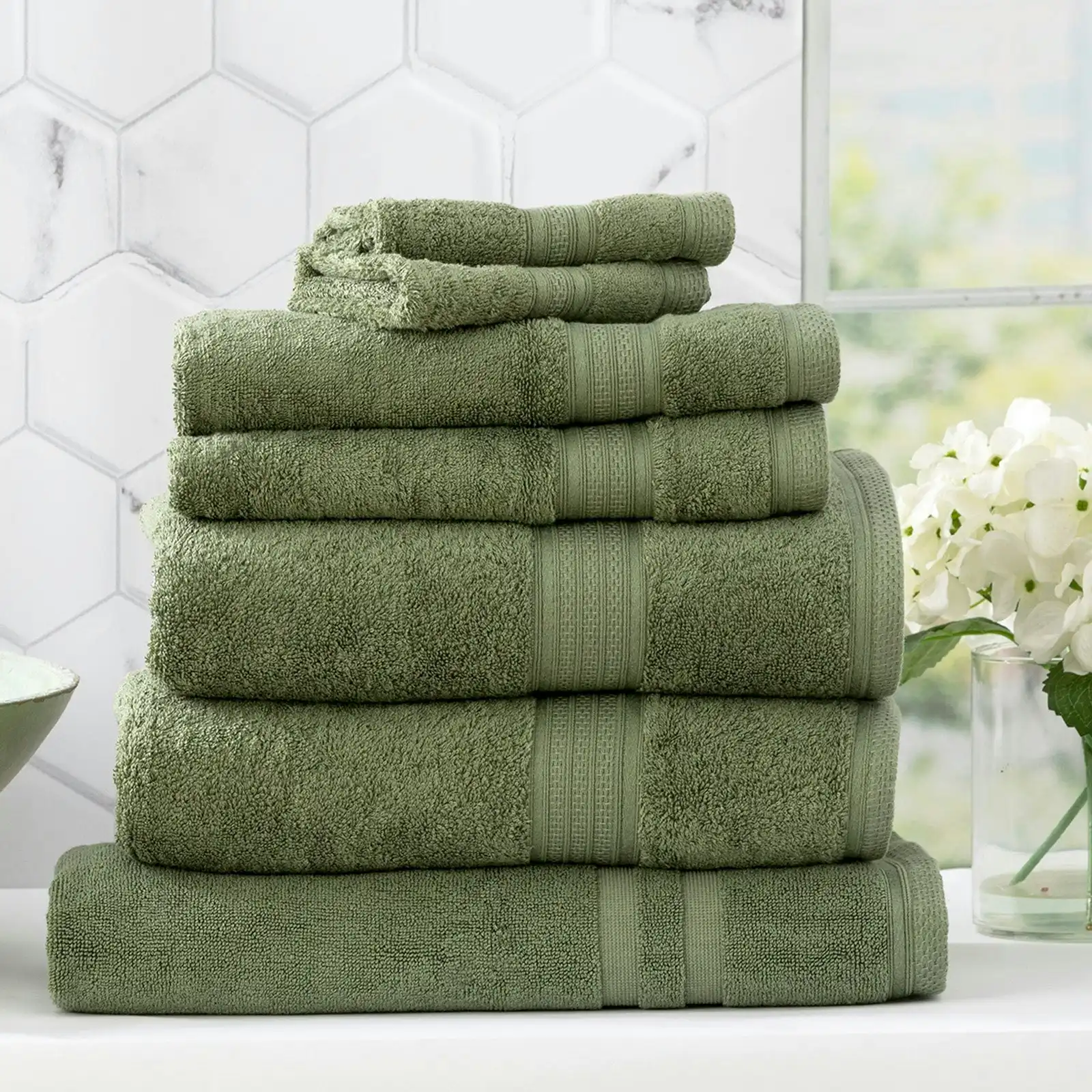 Stella Bamboo Towels Set Jade