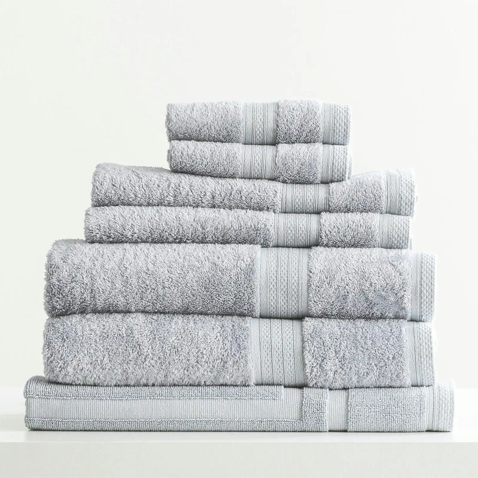 Stella Bamboo Towels Set Silver