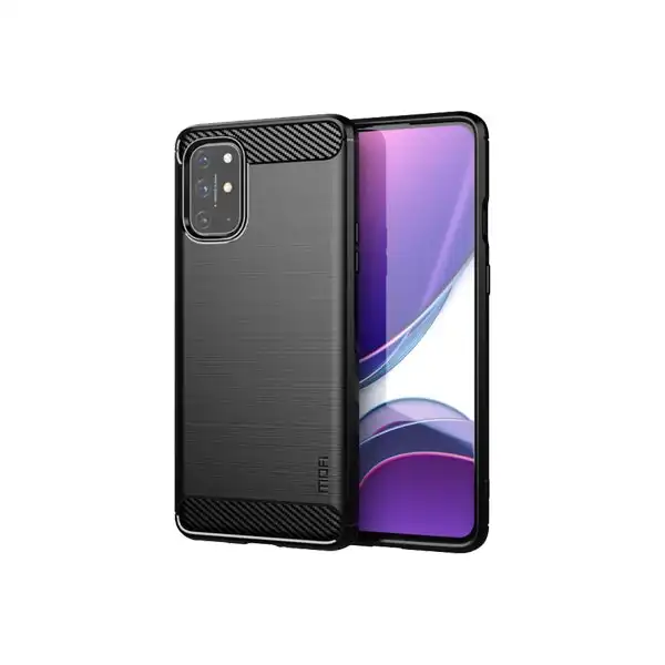 OnePlus 8T Cover Case Brushed TPU Case - Black