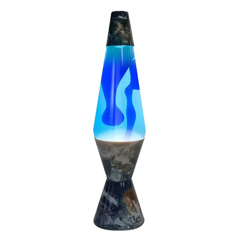 Earth Blue Lava Lamp