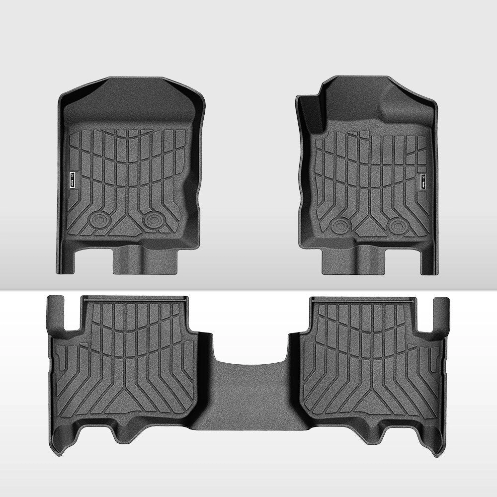 Kiwi Master 3D TPE Car Floor Mats Fit Ford Everest 2015-2022