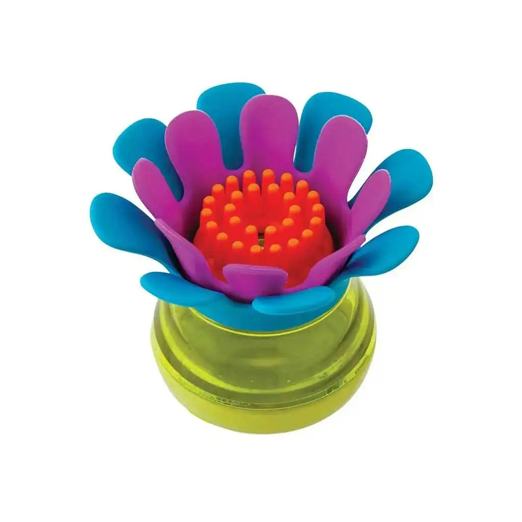 Boon Forb Mini Silicone Dish Brush - Blue