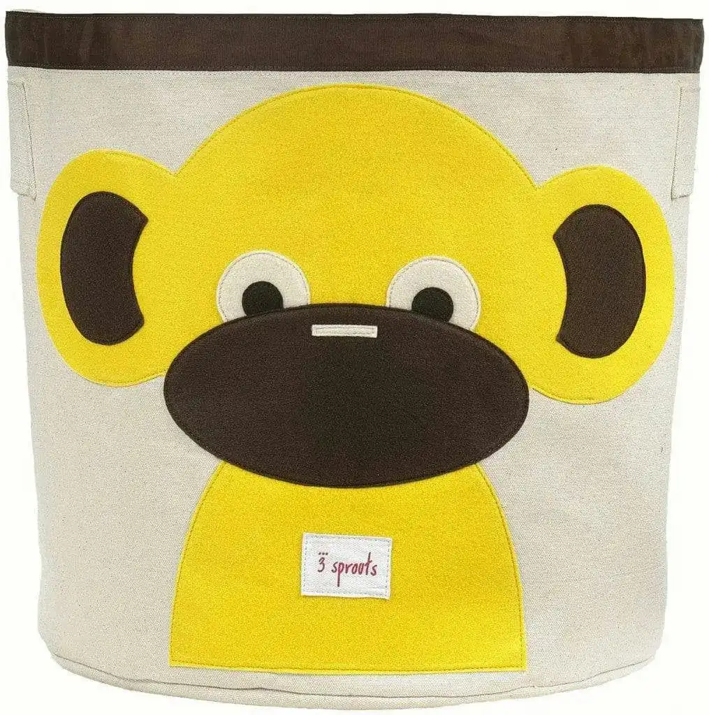 Children's Storage Bin - Monkey