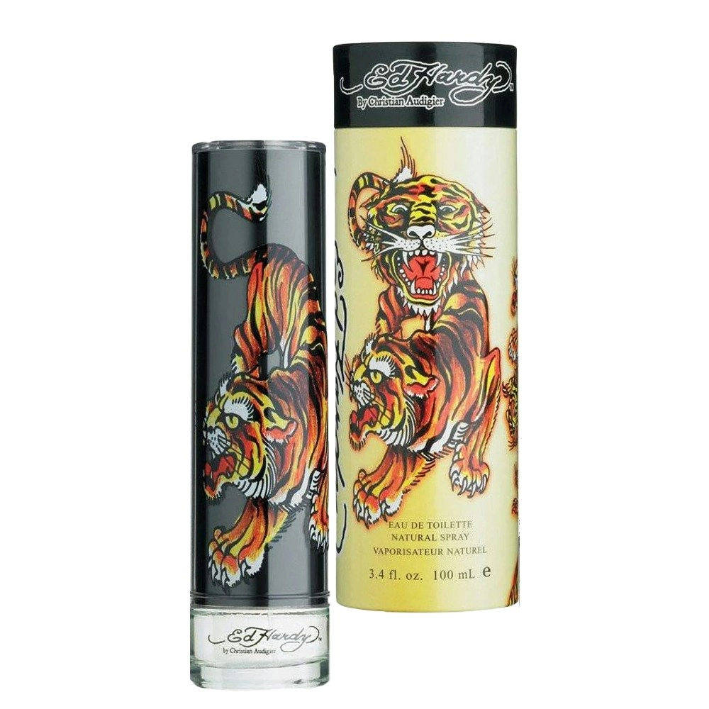 Ed Hardy 100ml Eau de Toilette Men Fragrances EDT Natural Spray for Him