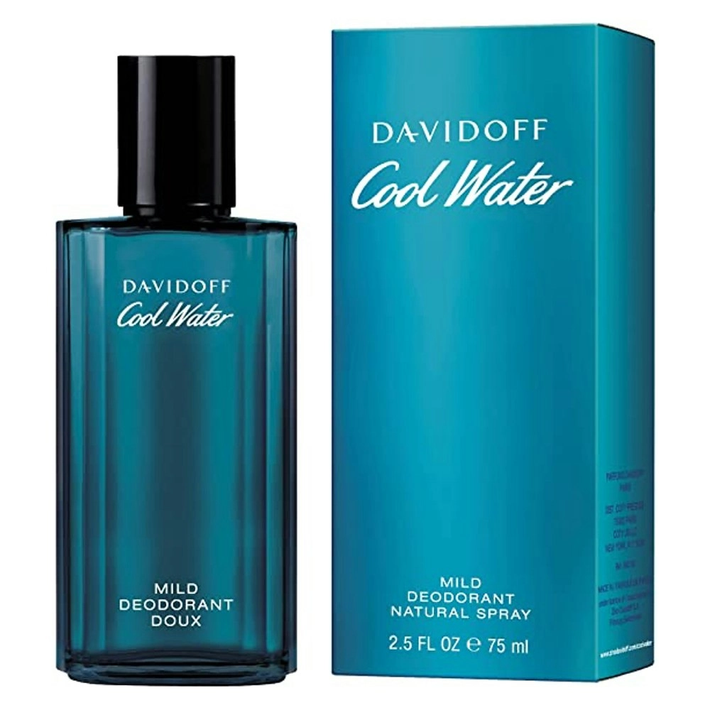 Davidoff Cool Water 75ml Eau De Toilette Man/Men's Fragrance Scent Natural Spray