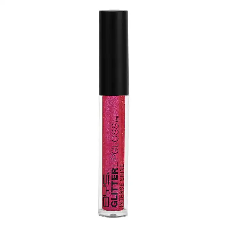 BYS Glitter Lipgloss Intense Shine Non-Sticky Lightweight Makeup Asteroid RD 1ml