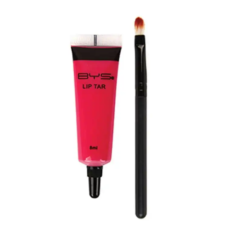 2pc BYS Lip Tar/Gloss Tube Cosmetic Beauty Makeup Party In Ibiza w/Brush Set 8ml