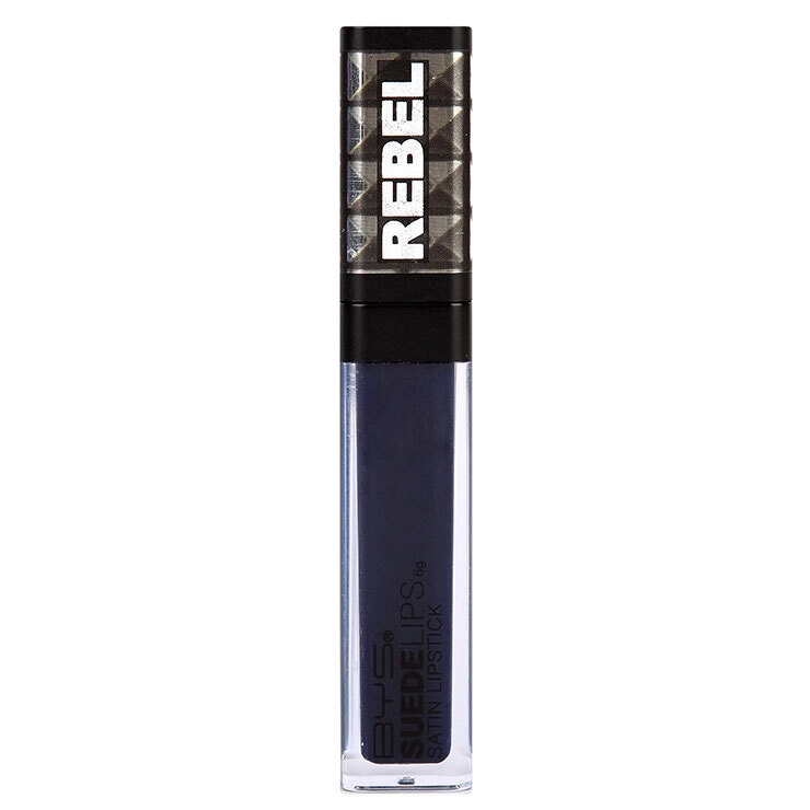 BYS Suede Creamy Lips 6g Lip Colour Cosmetics Makeup Satin Finish Blue Suede