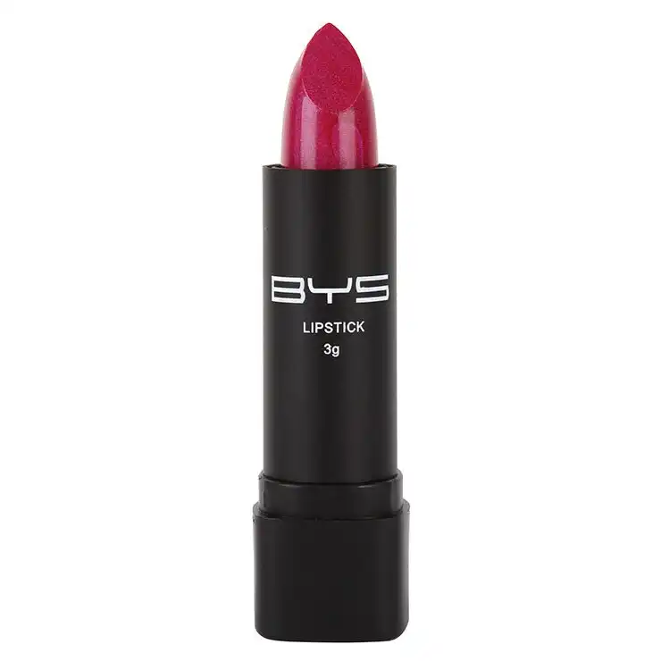 BYS Lipstick Lip Colour Cream/Silky Cosmetic Beauty Face Makeup Cranberry Red 3g