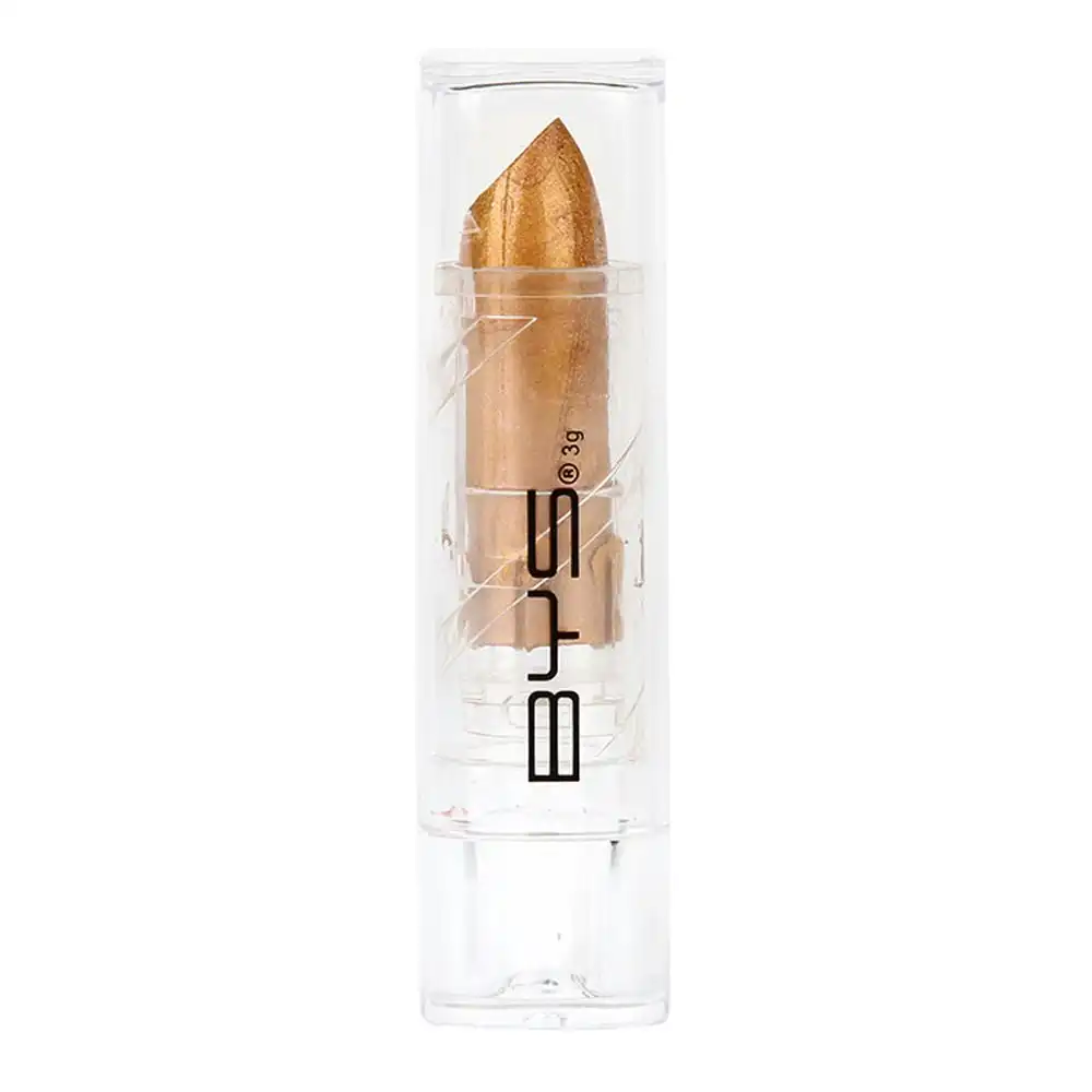 BYS Metallic Lipstick 3g Lip Colour Cream/Silky Cosmetic Beauty Makeup Popcorn