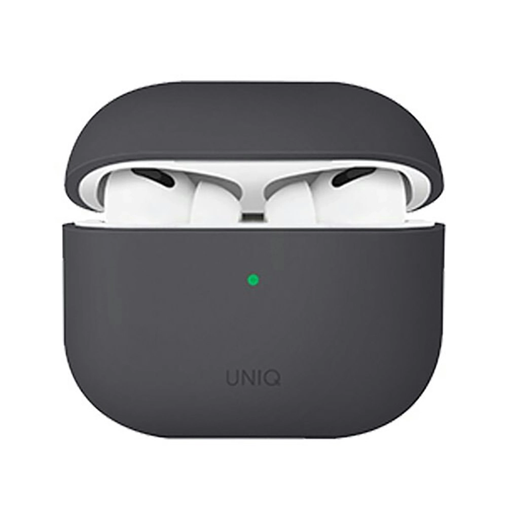 Uniq Lino Protective Silicone Case Protection Cover for Apple Air Pods 3 Grey