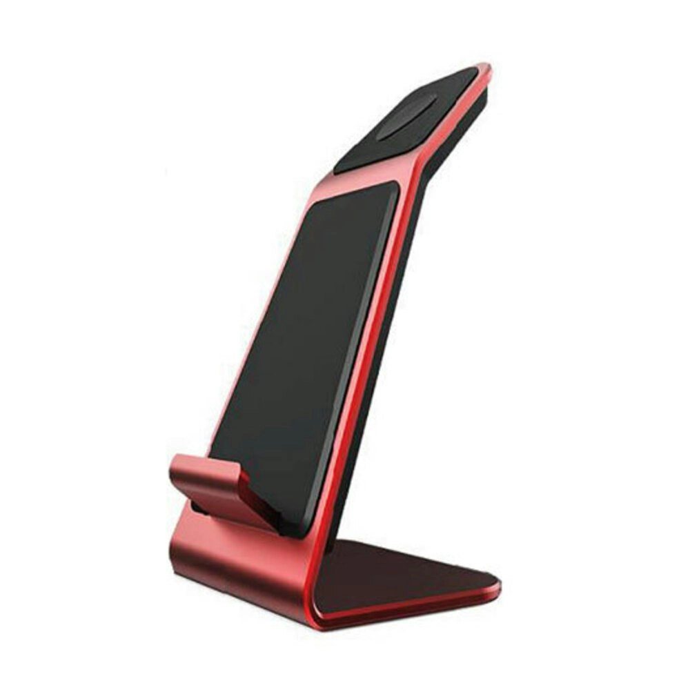 Orotec Dual Fast Wireless Charging Stand For Apple iWatch & Qi Enabled Mobiles