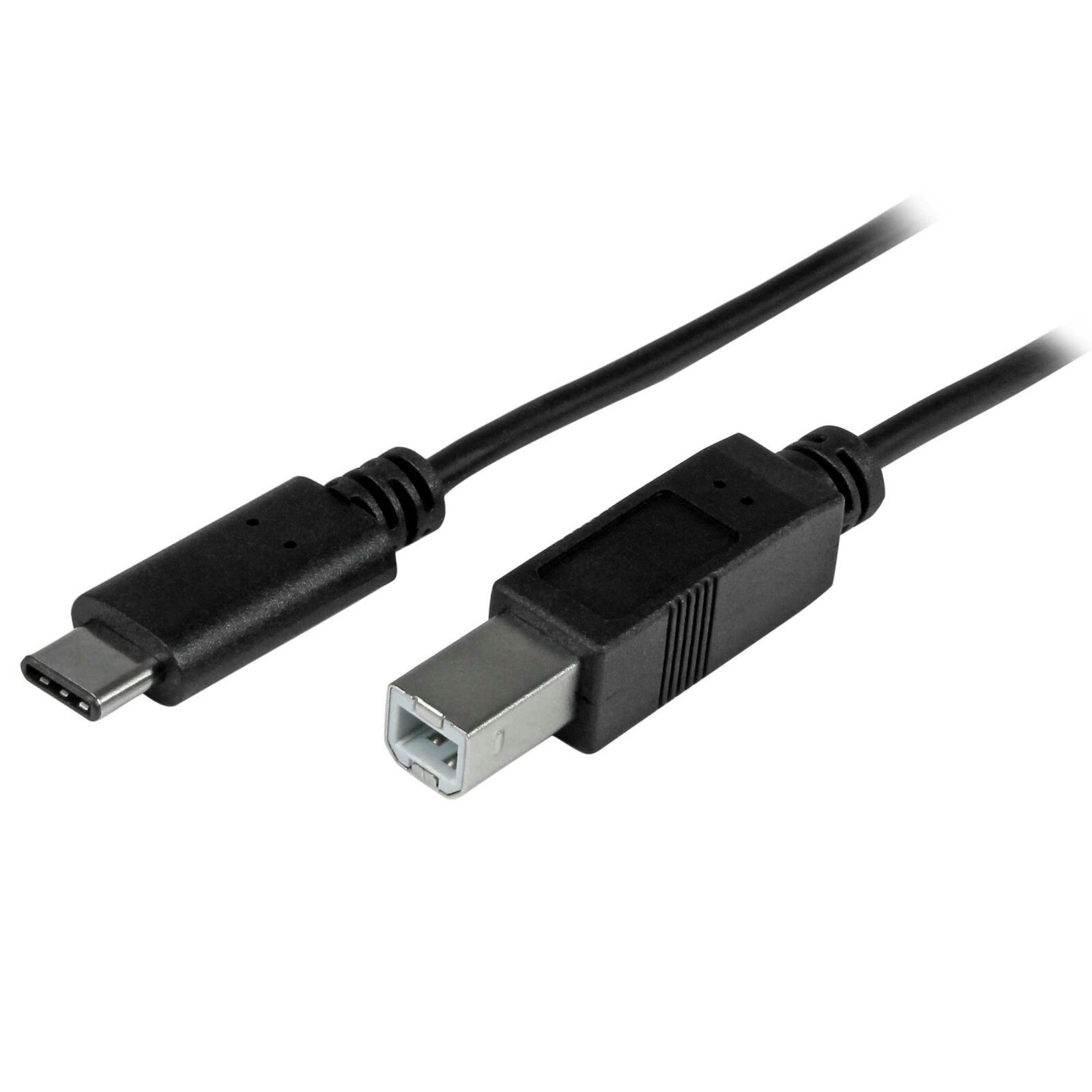 Star Tech 1m USB-C to USB-B Cable Thunderbolt 3 For PC/Printer/ExternalDrive BLK