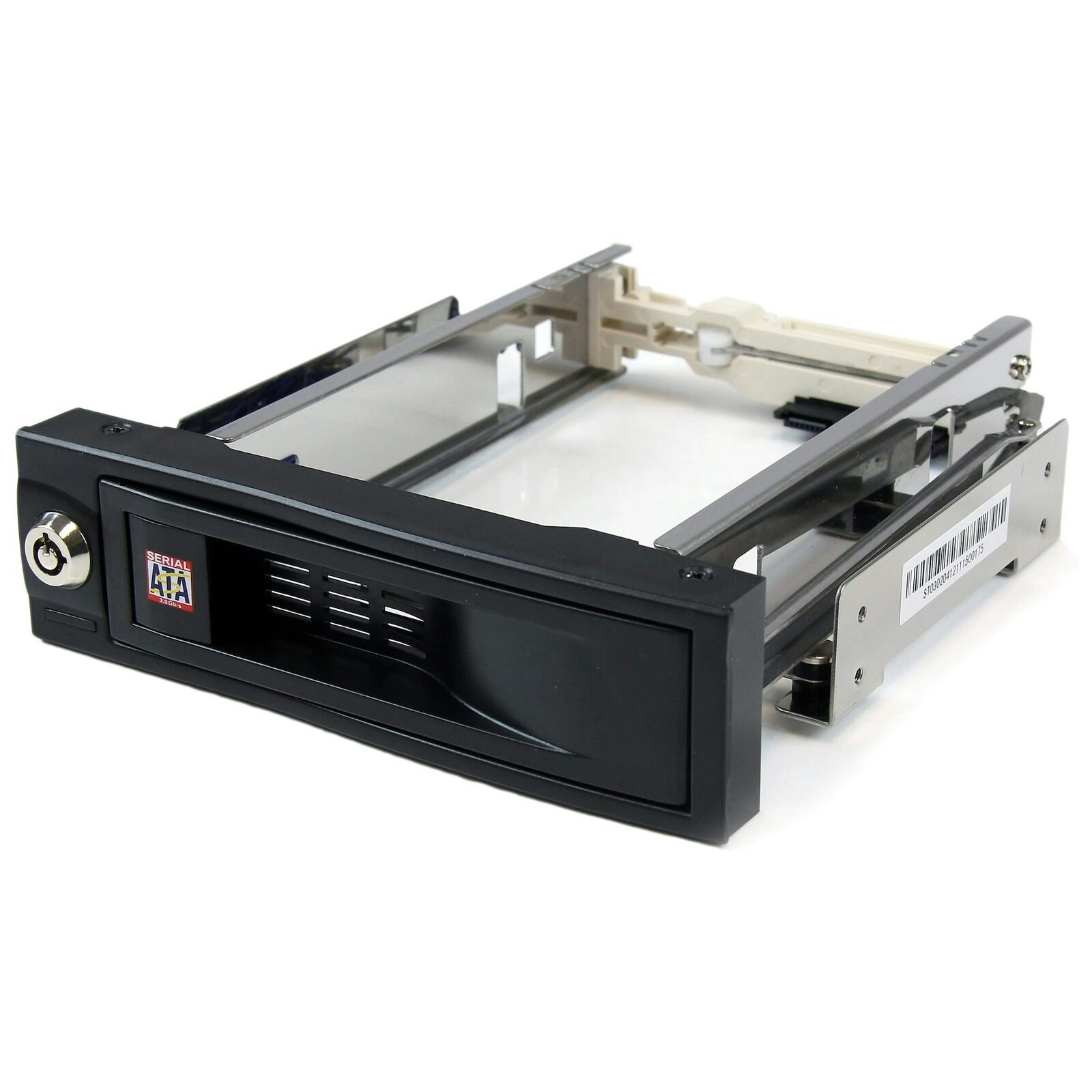 Star Tech 5.25in Trayless Hot Swap Mobile Rack Storage for 3.5" SATA Hard Drive