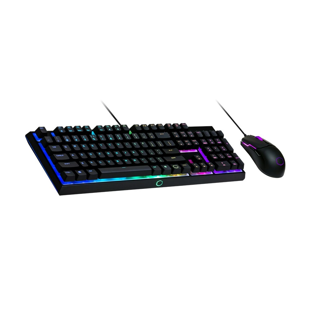 CoolerMaster MS110 Wired RGB Gaming Mem Chanical Keyboard/Mouse Combo Set for PC