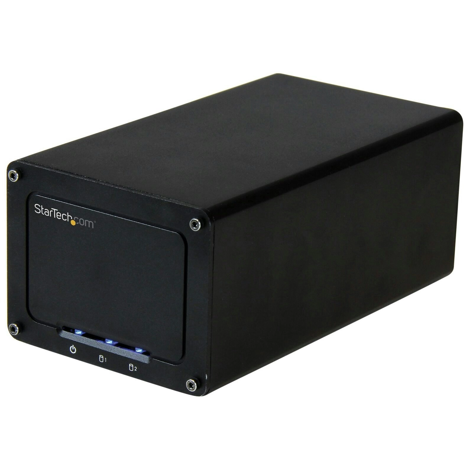 Star Tech Aluminium 2-Drive External Enclosure for Dual 2.5" SSD/HDD SATA Drives