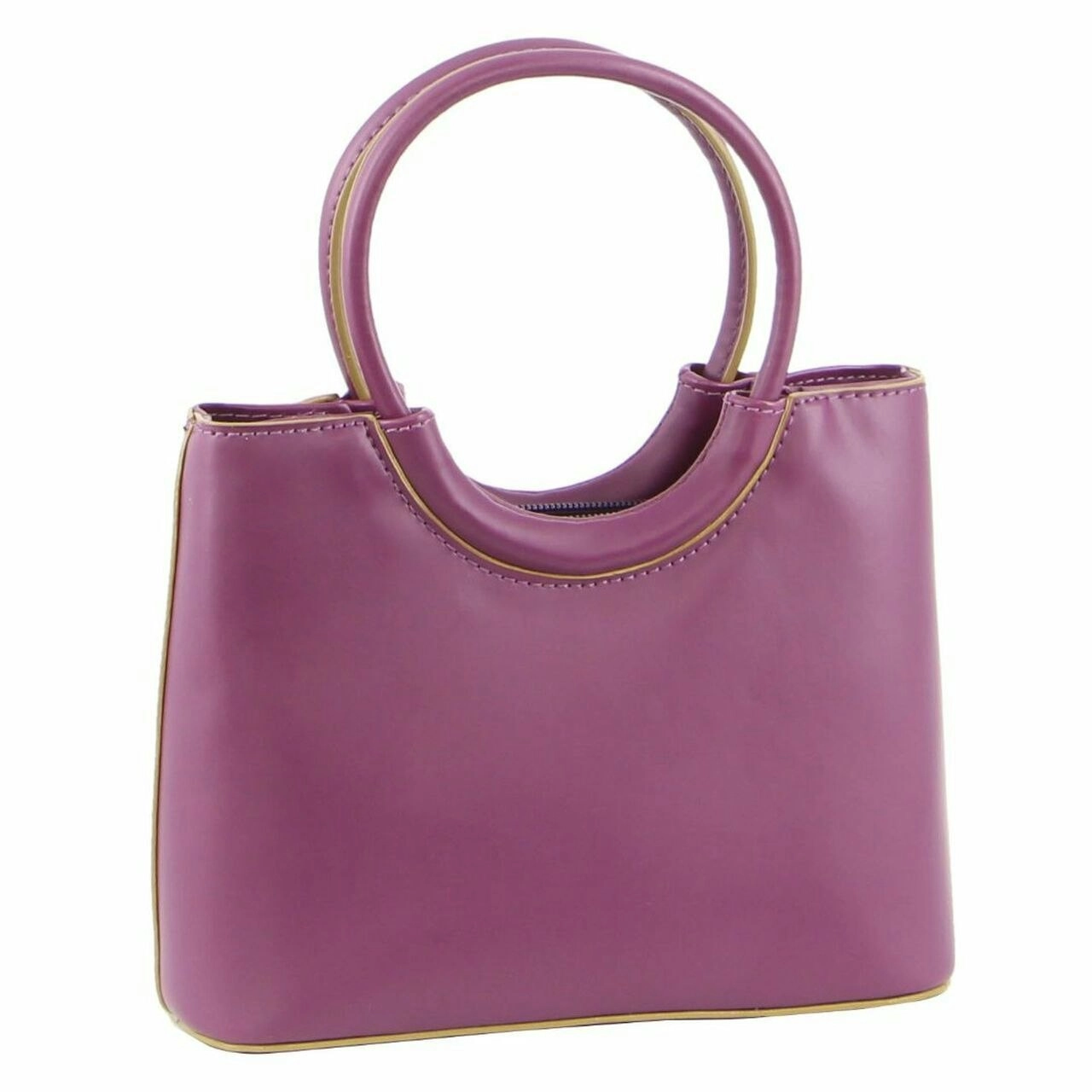 Milleni Mini Fashion Womens/Ladies 21cm Tote Hand Bag Work Shoulder Handbag Plum