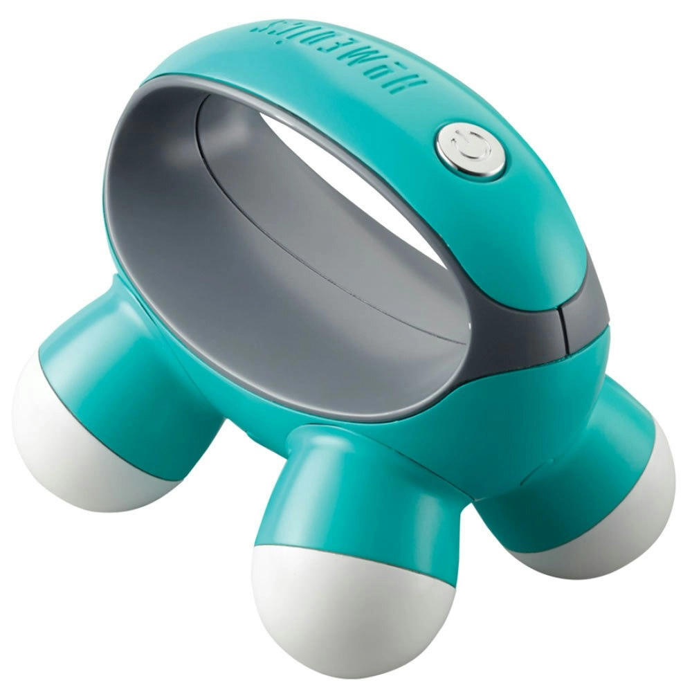 Homedics QuaD Portable Electric Hand Held Vibration Massager Body/Back - Green