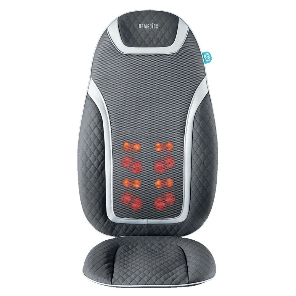 Homedics Gentle Touch Electric Shiatsu Massage Cushion Chair Back Body Massager