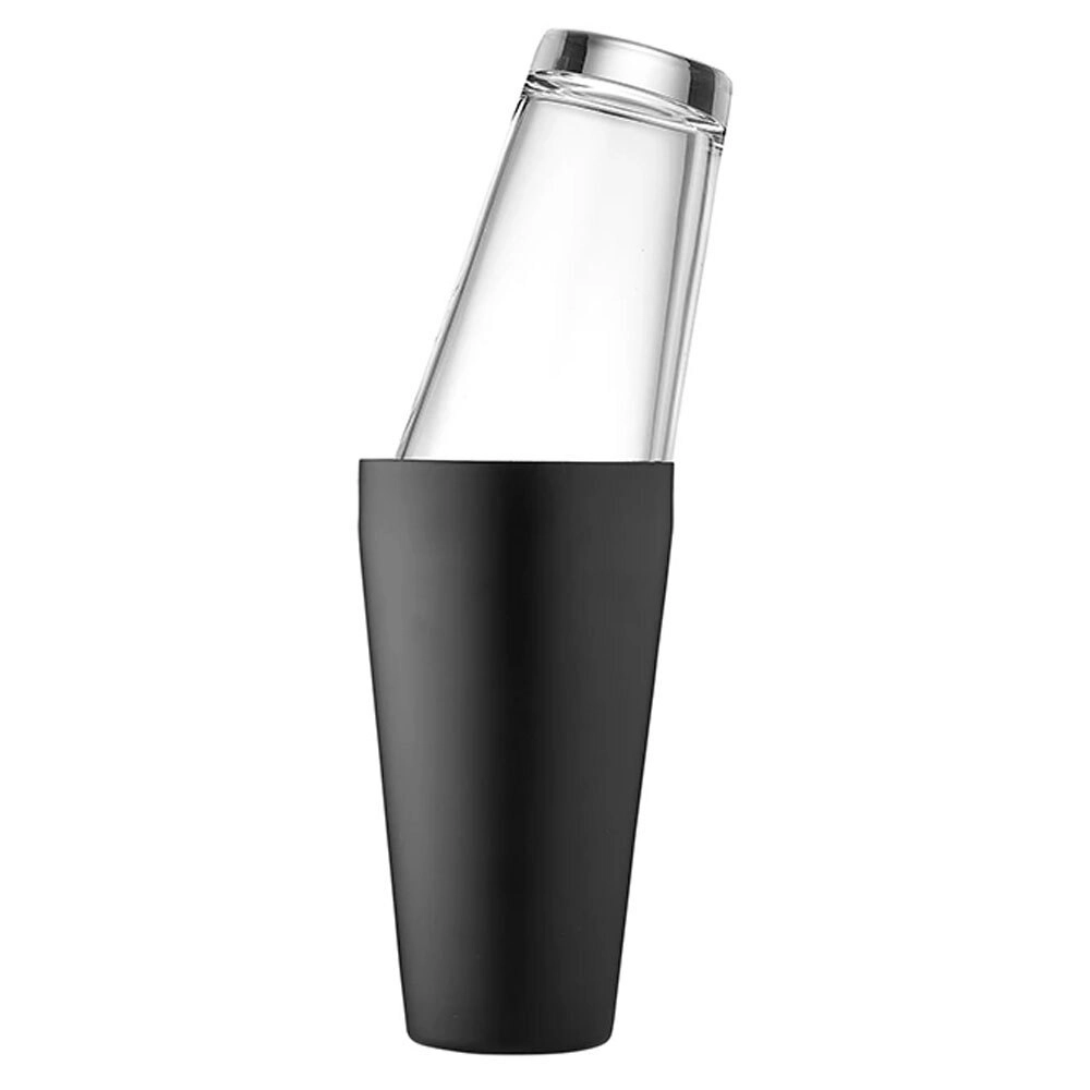 Tempa Aurora Boston 800ml Cocktail Shaker Stainless Steel w/ Cup Matte Black