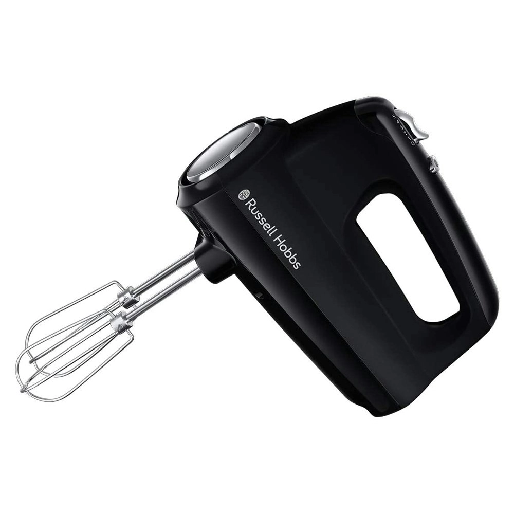 Russell Hobbs RHMX5BLK Electric Desire Hand Mixer Beater/Food Whisk Matte Black