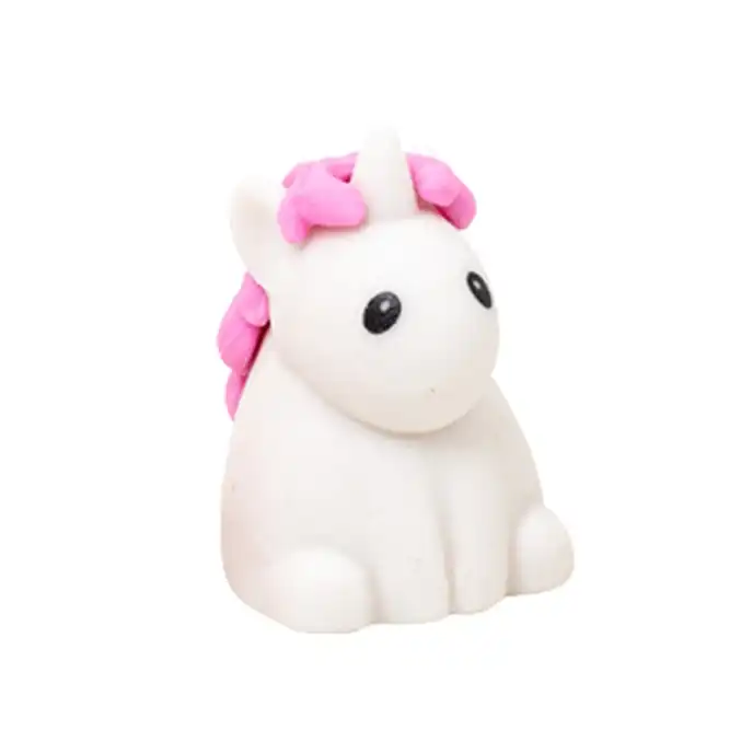 3x Gogopo 11.5cm Unicorn Erasers Stationery Kids/Children Office/School 3y+ Asst