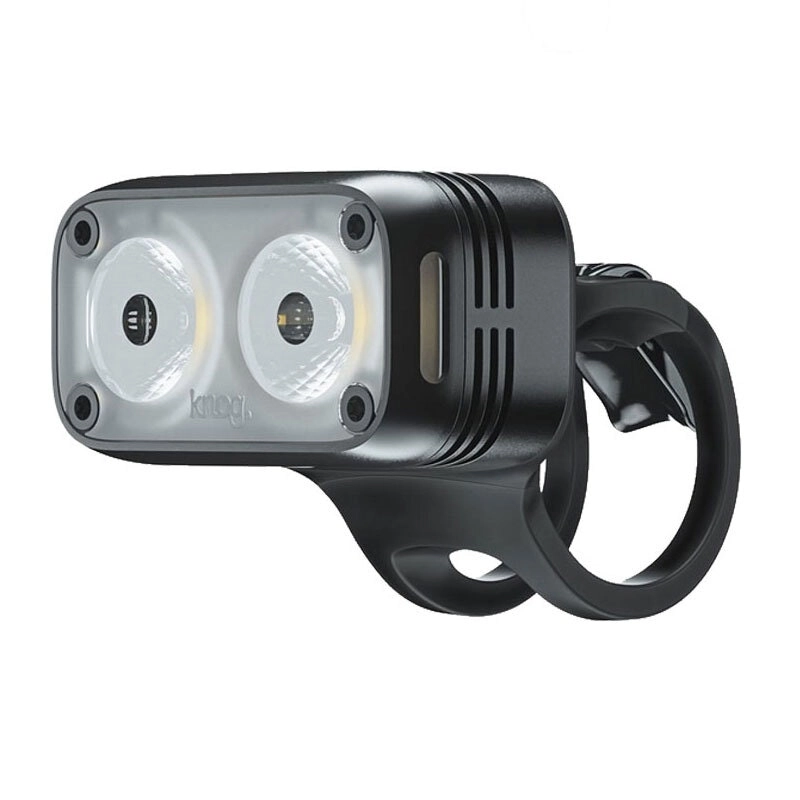 Knog 7.5cm Blinder Road 400 LM Bike Light USB Rechargeable LED for Bicycle Black