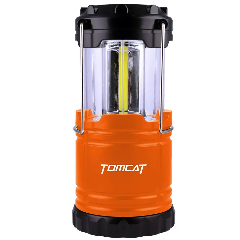 Tomcat 3W COB LED 12.4cm Mini Lantern Lamp 100 Lumens Light w/ AAA Batteries OR